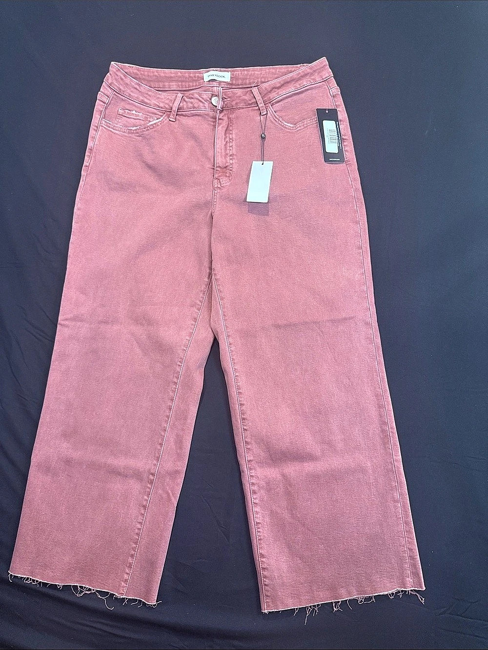 DailyLook Wide Leg Jeans in Pink Size 18W NWT